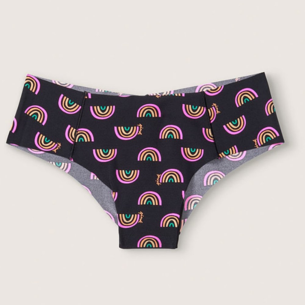 NO-SHOW CHEEKSTER/Pure Black Rainbows #Pride